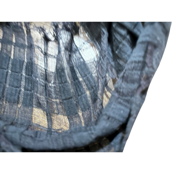 Versus Versace Black One Shoulder Mini Dress with Buckle Size 4 - Picture 11 of 12